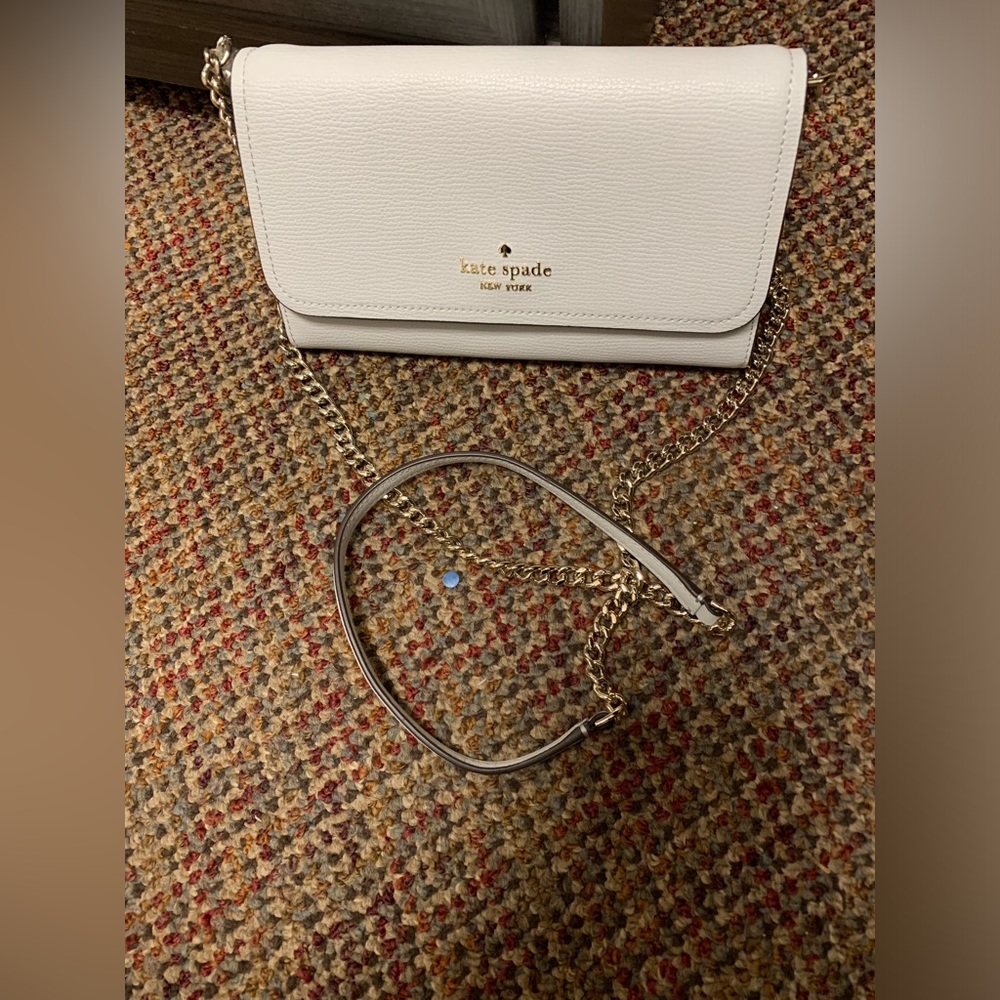 Kate Spade White Crossbody Bag